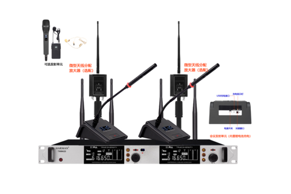 真分集一拖二無線手持話筒/TWM420(圖2) 4.2TWM420.png