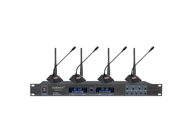 UHF一拖四無線會(huì)議話筒/ HM-8214(圖3) 2.3HM-8214.png